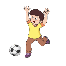 Boy playing