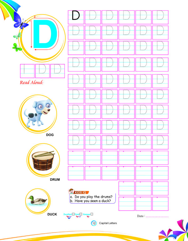 Capital Letters (English Writing) - Smart Books Publishers Shop