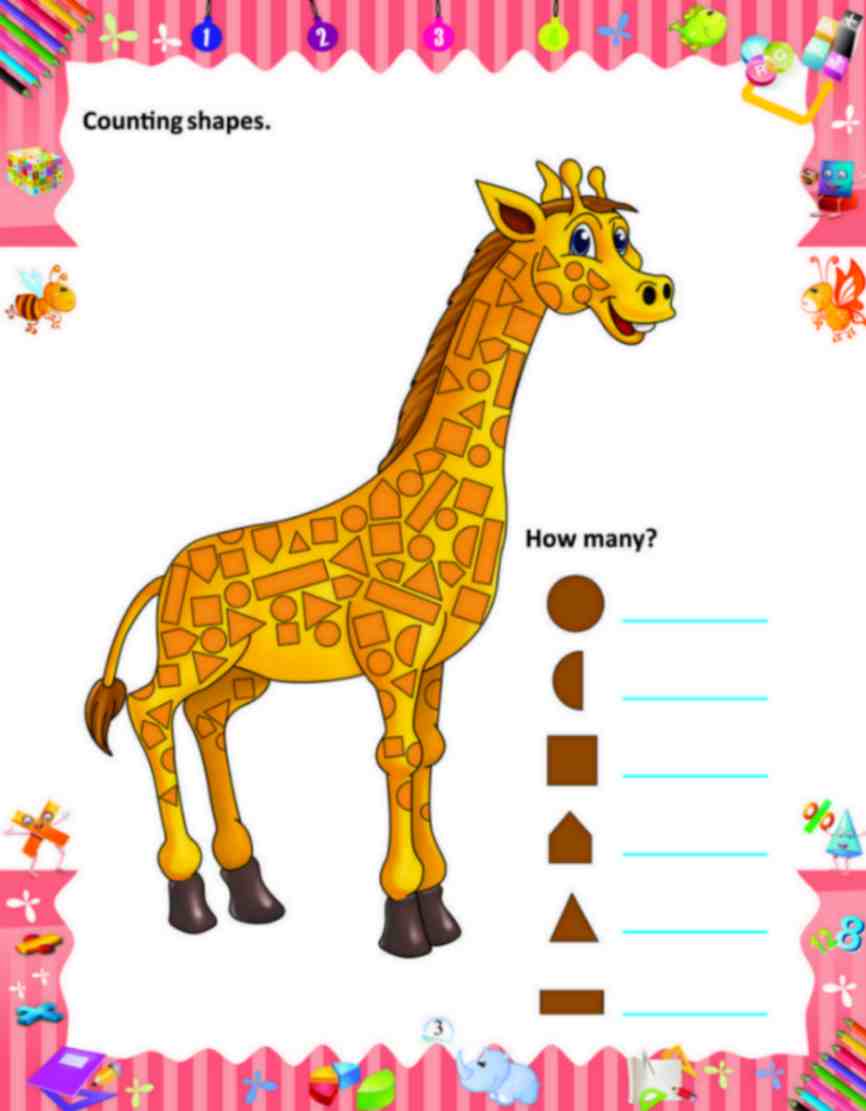 Math Activity Worksheet Age5+ - Image 2