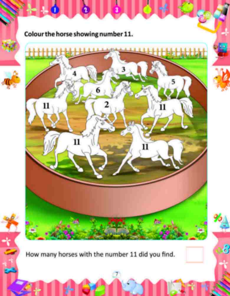 Math Activity Worksheet Age5+ - Image 4