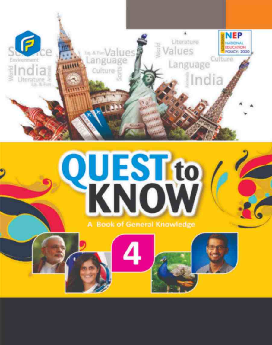 Quest To Know-4(General Knowledge) (72 Pages)