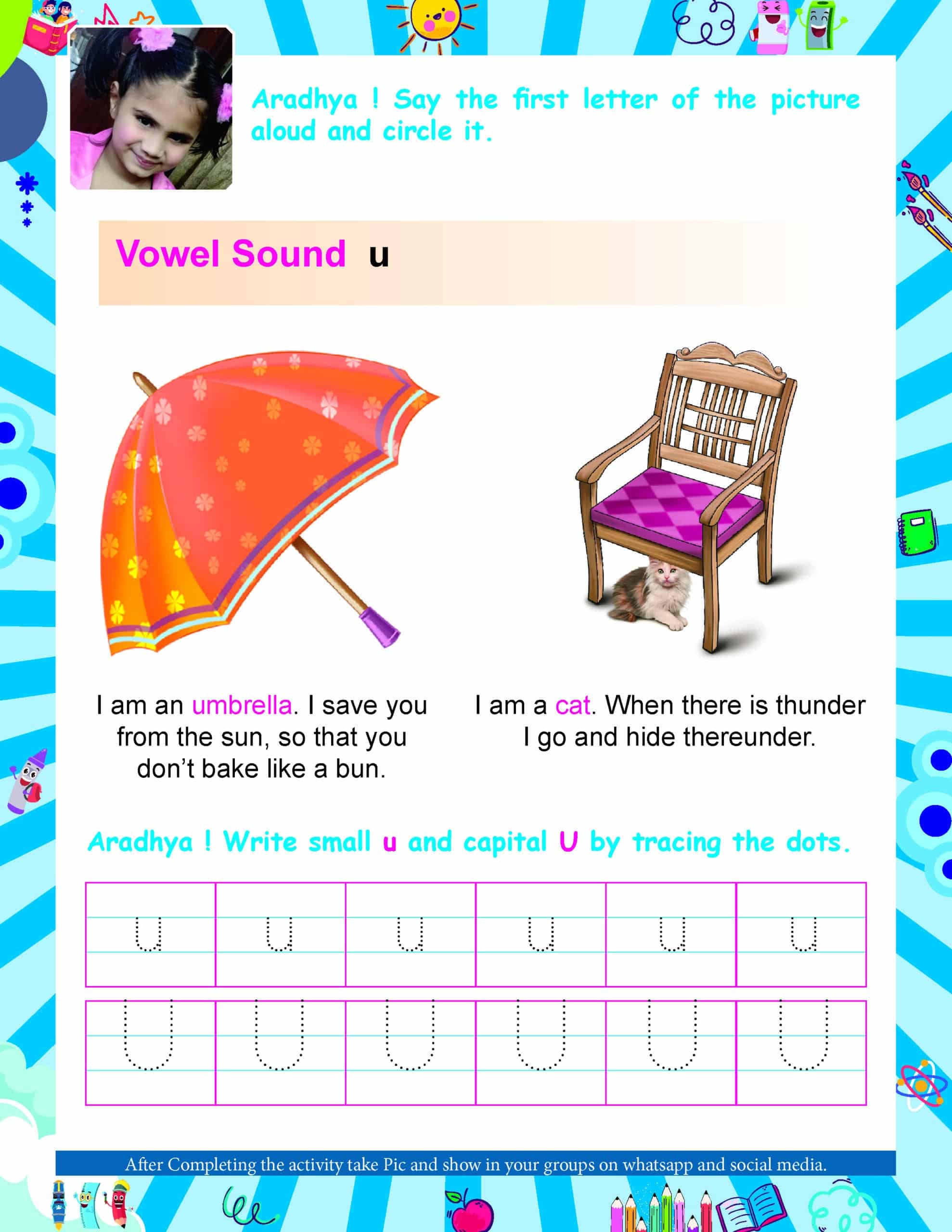 Customized Activity Sheet, English, Pack of 50 - Image 4